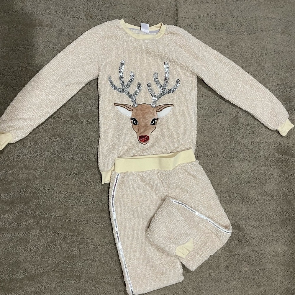 Christmas fleece outfit